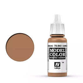 Modeling paint 843 brown cork Model Color Vallejo 17ml