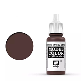 Modeling paint 859 red black Model Color Vallejo 17ml