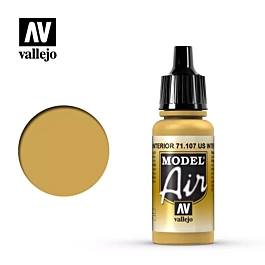 Pintura de modelo 107 Amarelo Interior Modelo Ar Vallejo Modelo Ar 17ml