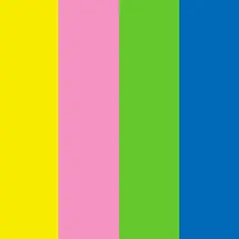 Set mit 4 Rollen Thermotransfer-Vinyl „Neones PS Film Easyweed“ von Siser, 30 cm x 91 cm