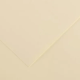 Papel colorido Iris Vivaldi 002 Creme Canson 185g/m² A4