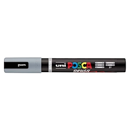 Marcador pincel cinzento PC5BR Uni Posca