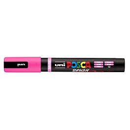 Marcador pincel rosa PC5BR Uni Posca