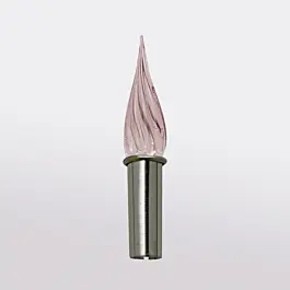 Plumilla de cristal de murano Rosa