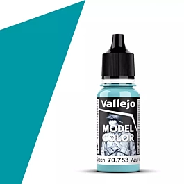 Farba modelarska Vallejo 753 jasnoniebieski jasnozielony 18ml
