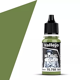 Farba modelarska 758 jasnozielona Vallejo 18ml