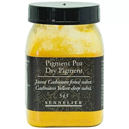 Pigment Pur 543 Substitut de jaune de cadmium foncé Sennelier 100gr