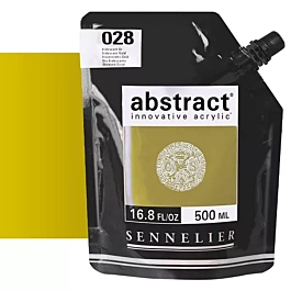 Abstract iridescent gold acrylic paint nº28 Sennelier 500ml