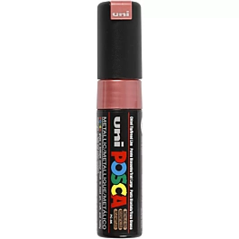 Rotulador Uni Posca PC8K Grueso Rojo Metálico