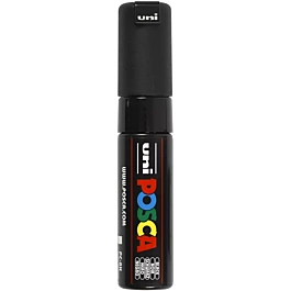 Marcador Uni Posca PC8K Grosso Preto