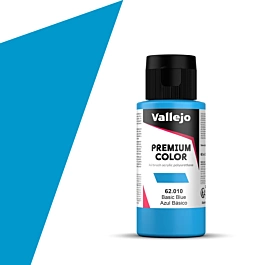 Airbrush-Farbe 010 basic blau Premium Farbe Vallejo 60ml