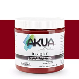 Inchiostro per incisione Speedball per intaglio Akua ossido rosso 236 ml