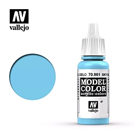Model painting 961 blue sky blue Model Color Vallejo 17ml