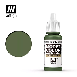 Modeling paint 922 green uniform Model Color Vallejo 17ml