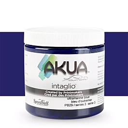 Inchiostro per incisione Speedball per intaglio Akua blu oltremare 236 ml