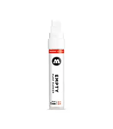 Rotulador vacío punta plana 15mm Molotow 611EM