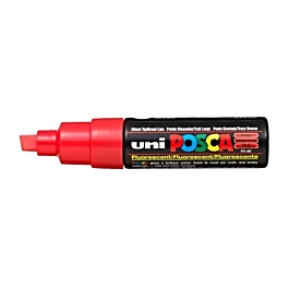 Rotulador Uni Posca PC8K Rojo fluorescente