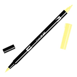 ABT Dual Brush Marker 090 Lemon Cream Tombow
