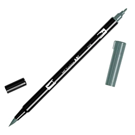 Pennello ABT 228 Pennarello Tombow grigio verde