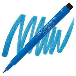 Ptaloacyanine blauwe markeerstift 110 B Pitt Artist Brush Faber-Castel