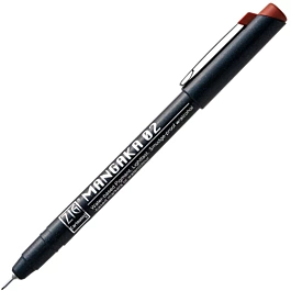 Kuretake Gekalibreerde Marker Sepia Cartoonist Mangaka Zig 02