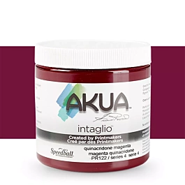 Quinacridone Magenta Akua Intaglio Speedball Etching Ink 236ml