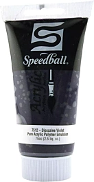 Speedball Acrylverf Mars Black 75ml