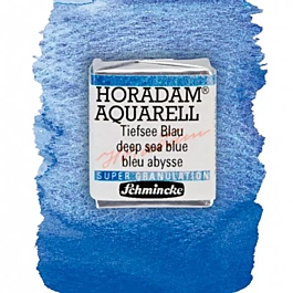 Watercolour Horadam supergranulated medium godet Deep Sea Blue 953 S.3 Schmincke