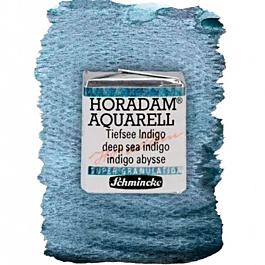 Watercolour Horadam supergranulated medium godet Indigo Deep Sea 952 S.3 Schmincke