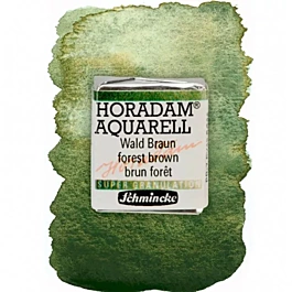 Schmincke Horadam Watercolour Super Granulated 1/2 pan Forest brown 944 