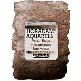 Watercolour Horadam supergranulated medium godet Volcano Brown 915 S.3 Schmincke