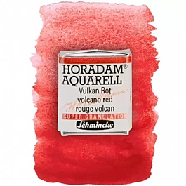 Watercolour Horadam supergranulated medium godet Volcano Red 913 S.3 Schmincke
