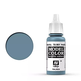 Modeling paint 901 blue pastel Model Color Vallejo 17ml
