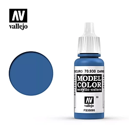Modeling paint 930 dark blue Model Color Vallejo 17ml