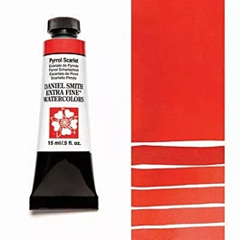 Daniel Smith Watercolour Extra fine Pyrrol Scarlet tube S3 15ml