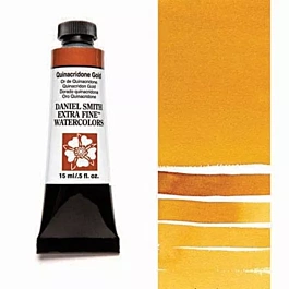 Daniel Smith Extra Fine Quinacridone Gold Watercolour, S.2 tube, 15ml