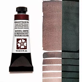 Acquerello Extrafine Iridescente Scarabeo Rosso tubo Daniel Smith 15ml