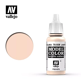 Modeling paint 928 light flesh Model Color Vallejo 17ml