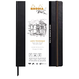 Rhodia Pen en Inkwash Boekblok 29x21cm