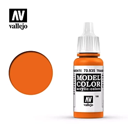 Modelverf 935 transparant oranje Modelkleur Vallejo 17ml
