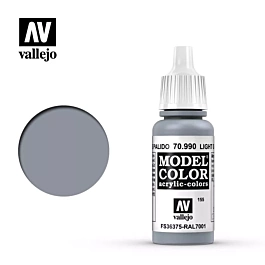 Modelverf 990 lichtgrijs Modelkleur Vallejo 17ml