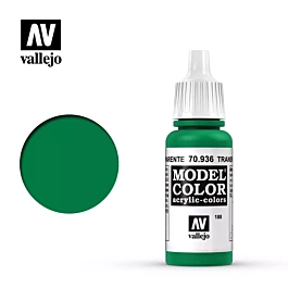 Modelverf 936 groen transparant Modelkleur Vallejo 17ml