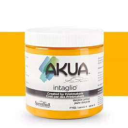 Diarylide Yellow Akua Intaglio Speedball Inchiostro per incisione 236ml