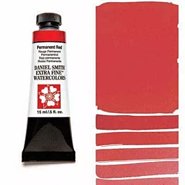 Daniel Smith Watercolour Extra Fine Permanent Red tube S1 15ml