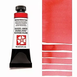 Daniel Smith Watercolour Extrafine Quinacridone Coral tube S2 15ml