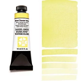Daniel Smith Watercolour Extrafine Nickel Titanate Yellow tube S1 15ml