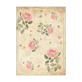 Fieltro Estampado Rosas 50x70cm