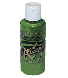 Stamperia Allegro Leaf Green Acrylic Paint, 59ml