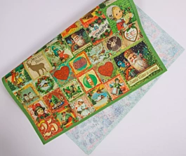 SUPER DEAL **60%** Stamperia Christmas Printed Felt 50x70cm