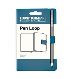 Sujeción adhesiva para bolígrafos azul piedra Leuchtturm1917